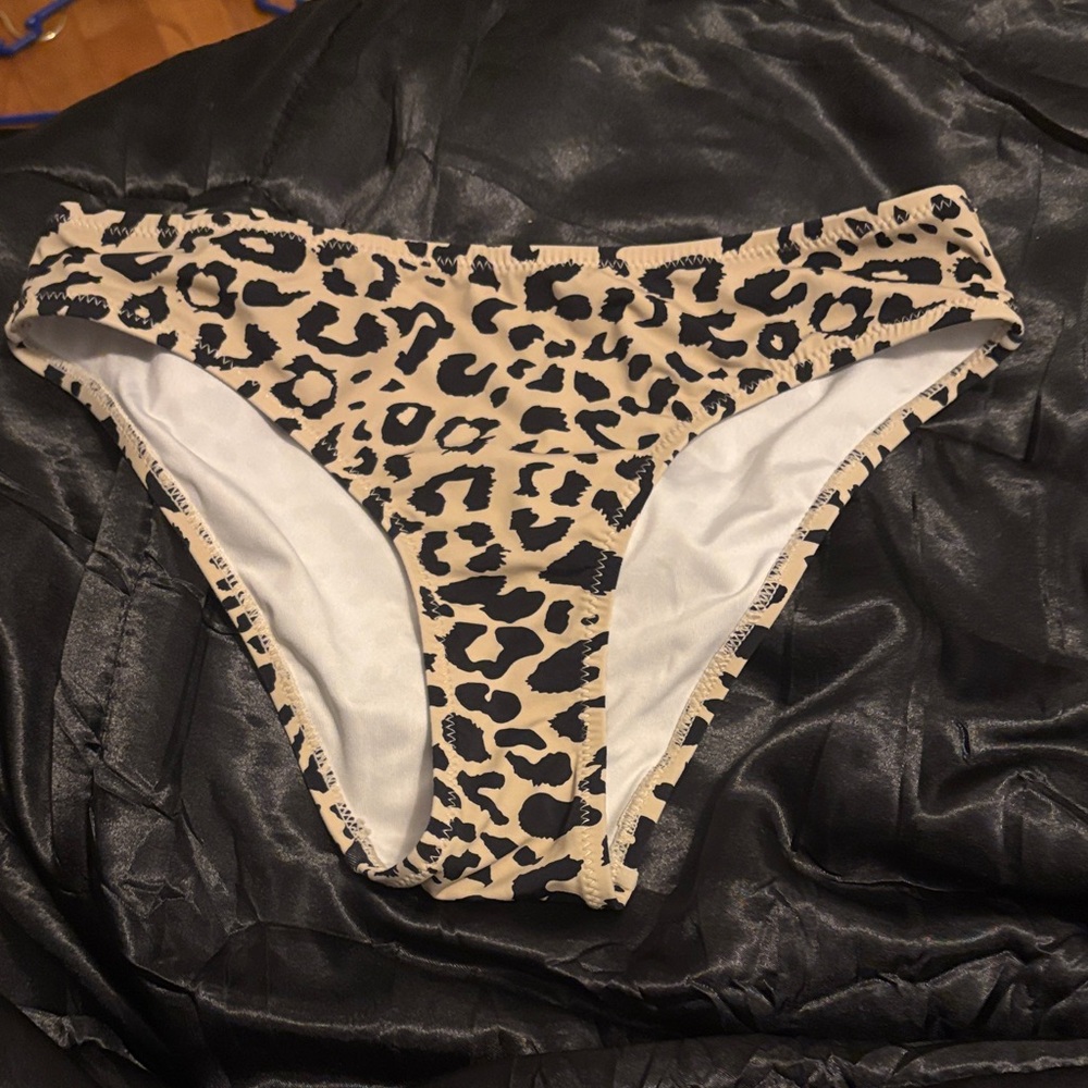 Leopard Print Bikini Bottoms